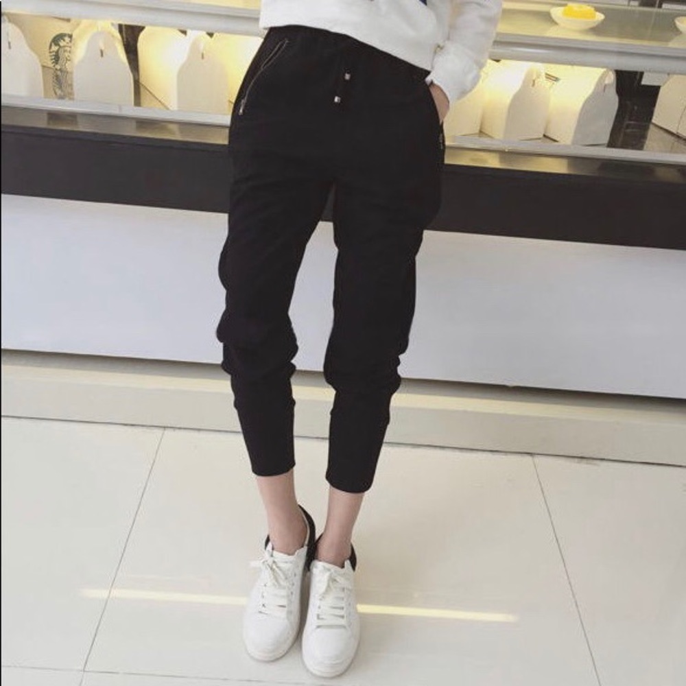 NWOT Baggy drawcord pants from YesStyle
